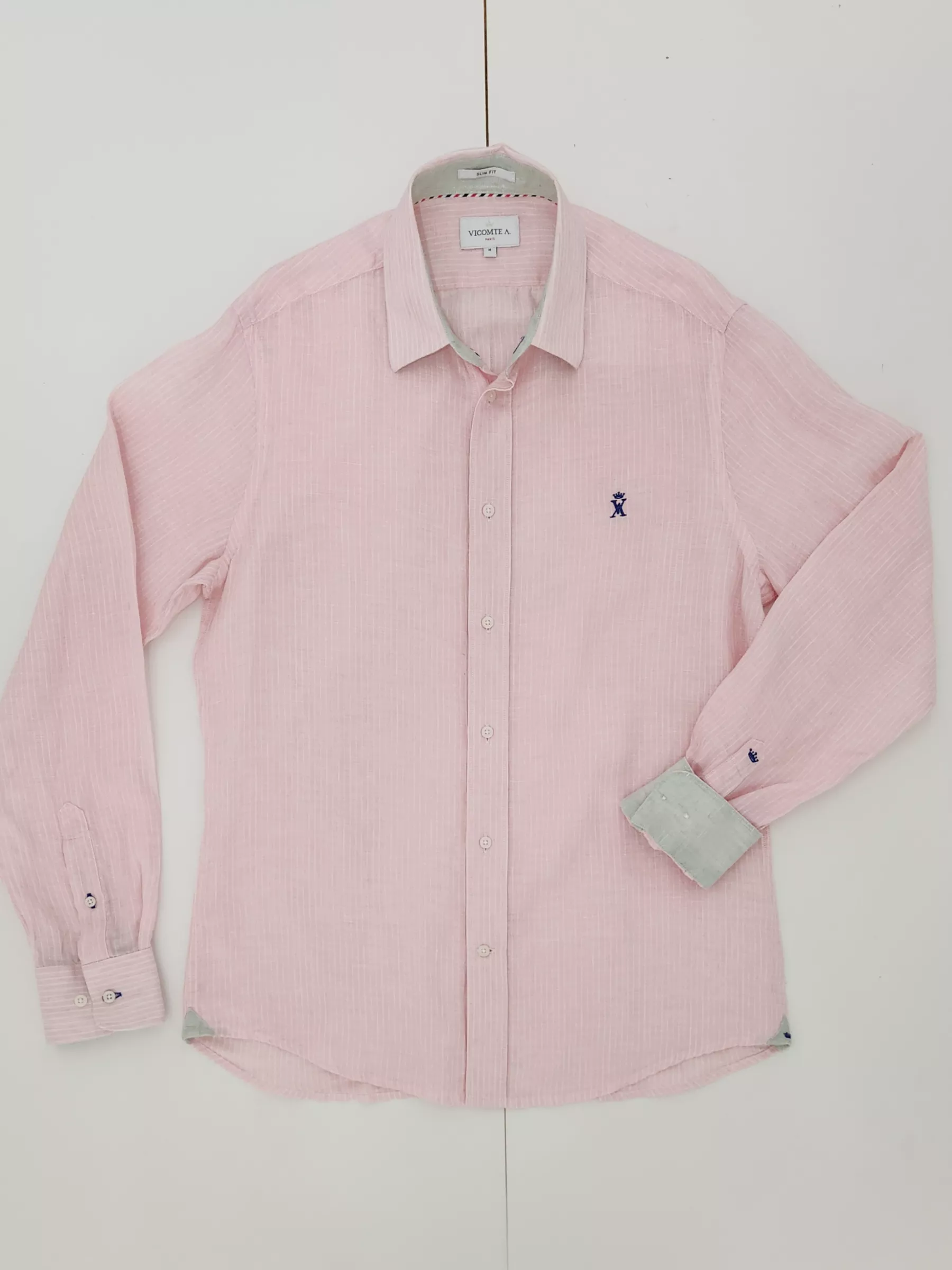 CHEMISE EN LIN À RAYURES