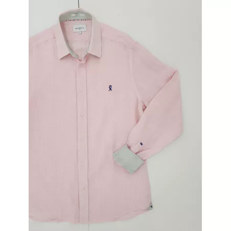 CHEMISE EN LIN À RAYURES