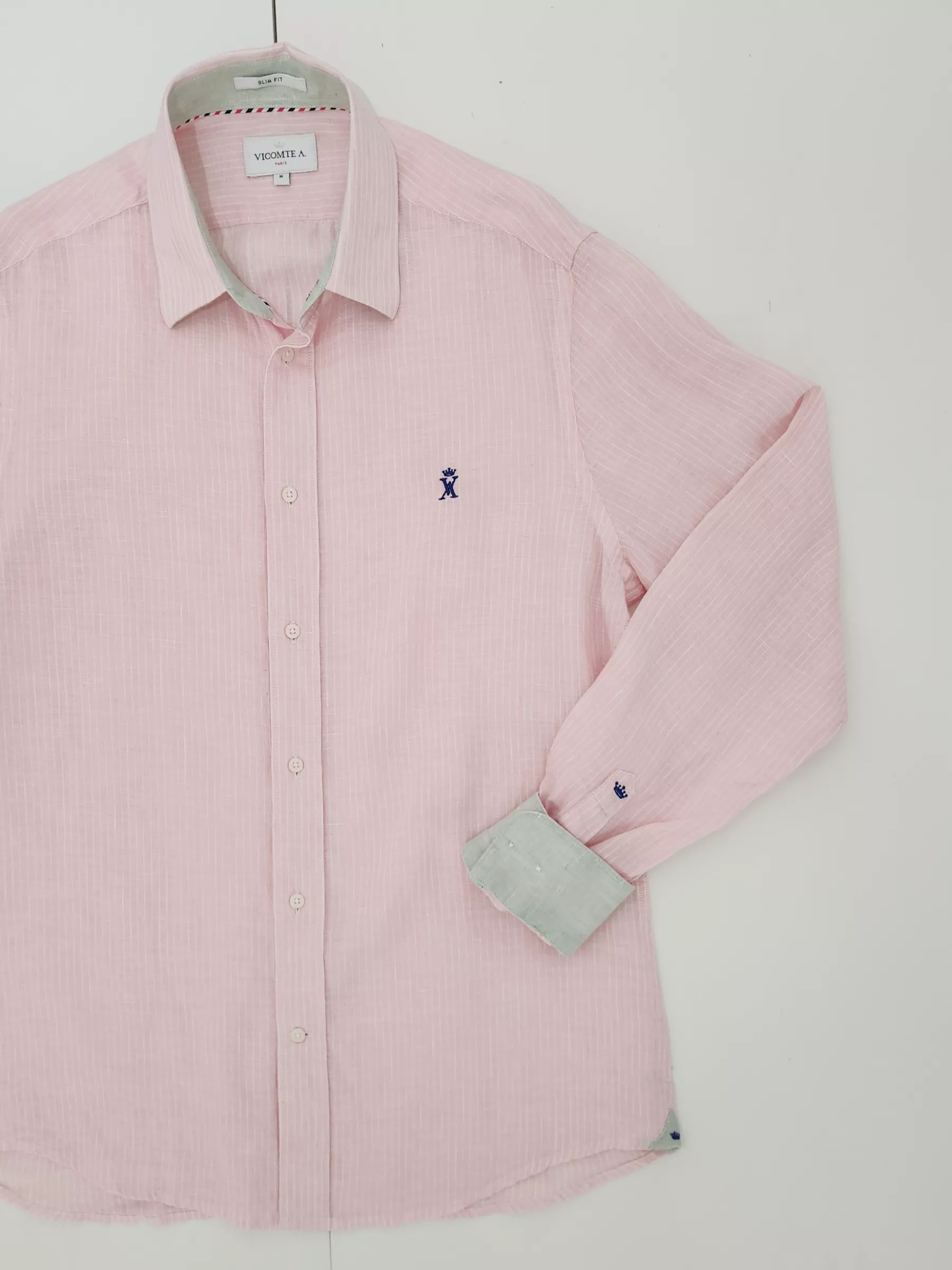 CHEMISE EN LIN À RAYURES