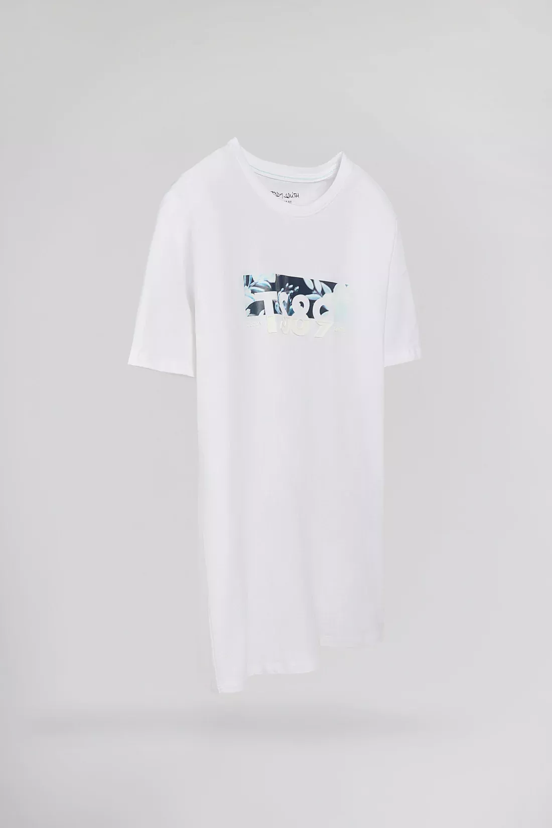 T-shirt T-EZIO 2 MC BLANC/FLORAL