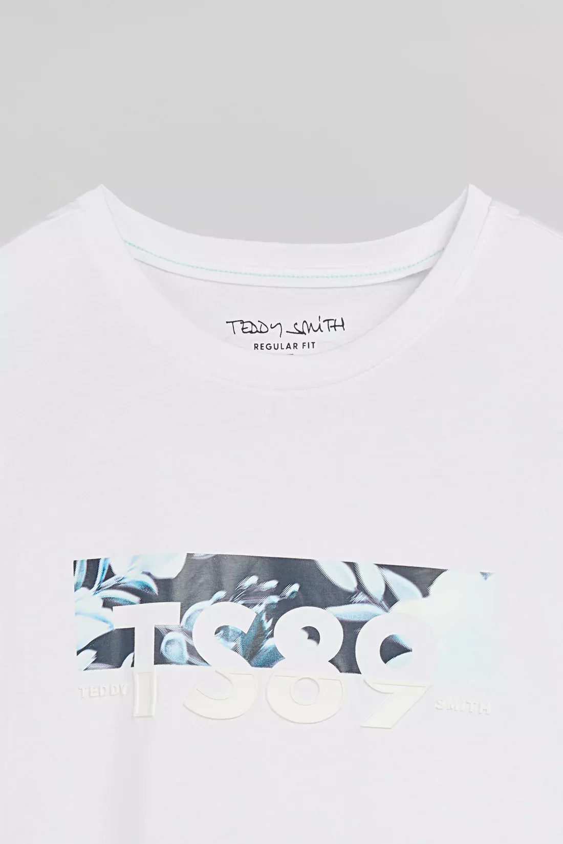 T-shirt T-EZIO 2 MC BLANC/FLORAL