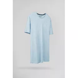 T-shirt T-NARK CHINE MC PASTEL BLUE CHINE