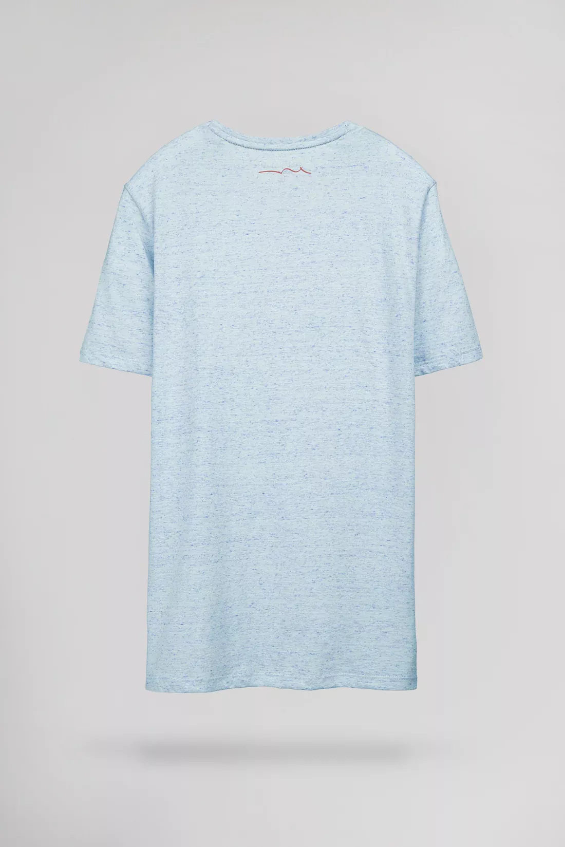 T-shirt T-NARK CHINE MC PASTEL BLUE CHINE