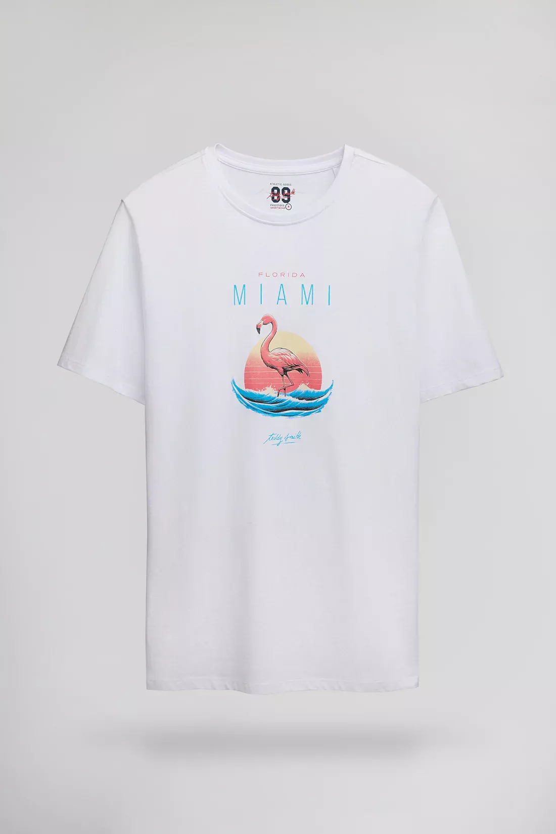 T-shirt T-MIAMI MC BLANC