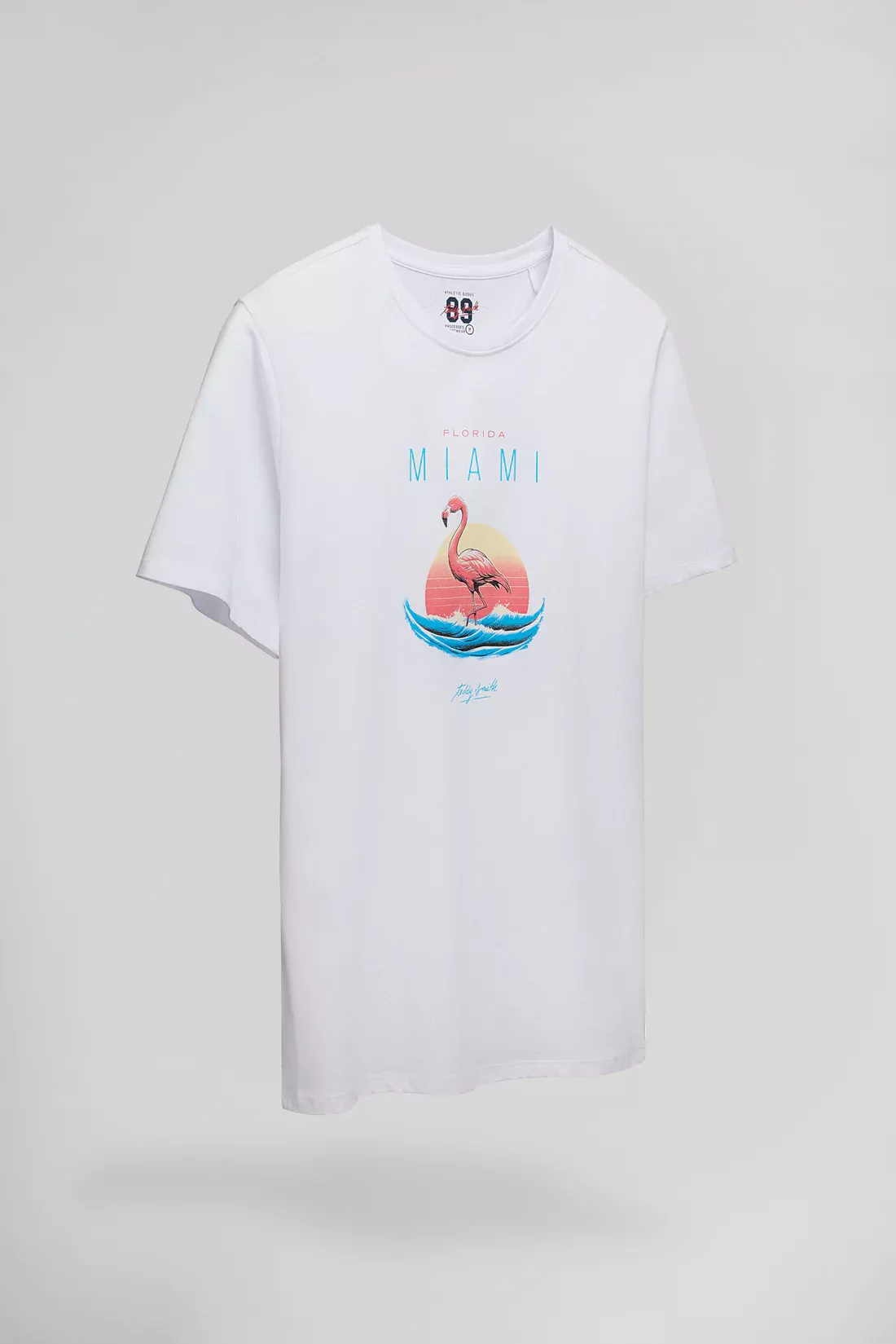 T-shirt T-MIAMI MC BLANC