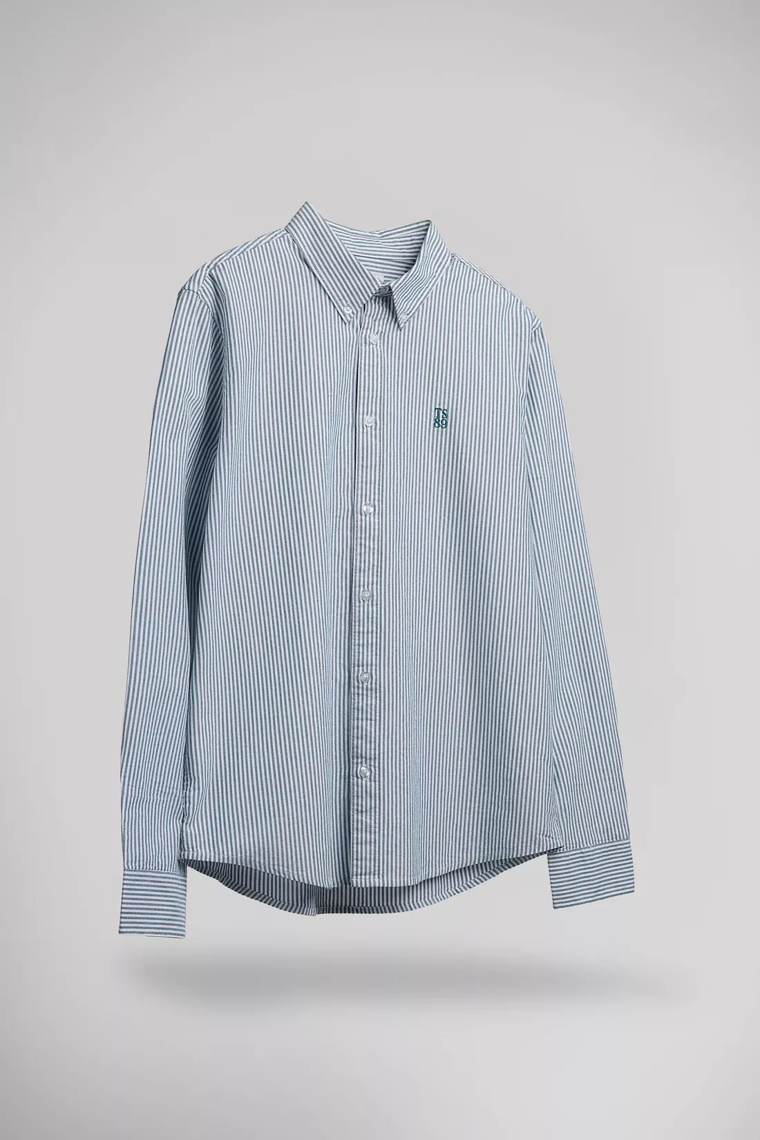 Chemise C-STANLEY ML DARK EMERALD