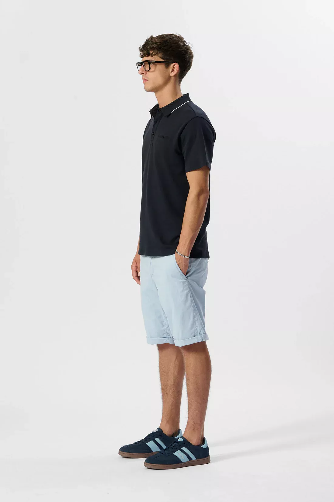 Bermuda coupe chino SHORT CHINO US NAVY