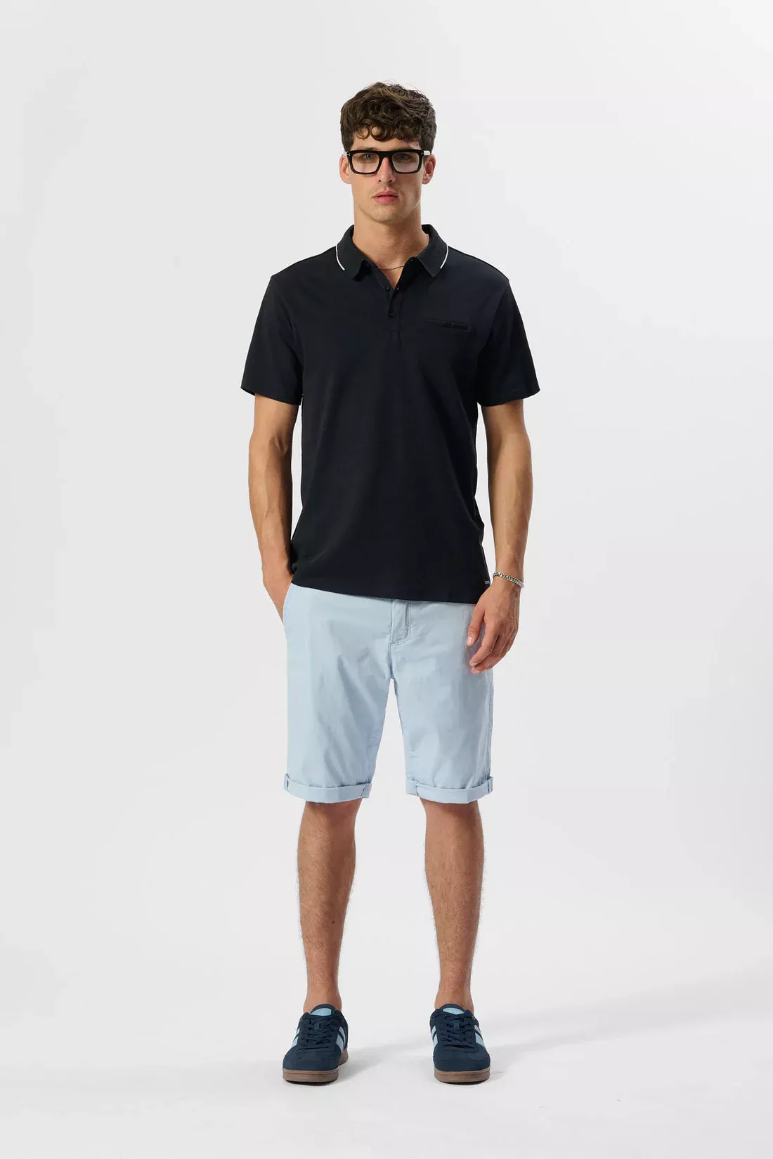 Bermuda coupe chino SHORT CHINO US NAVY