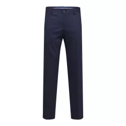 TISSÉ EN LAINE MÉLANGÉE PANTALON