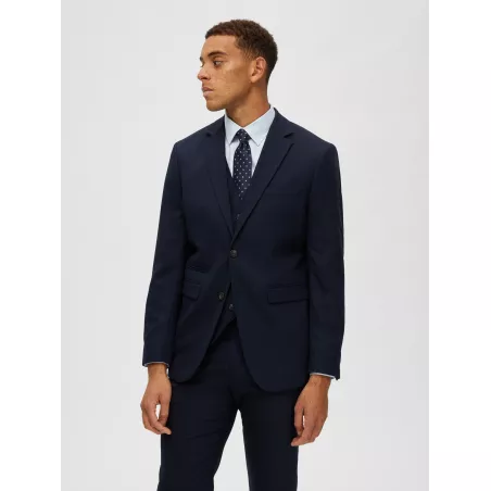 TISSÉ EN LAINE MÉLANGÉE BLAZER