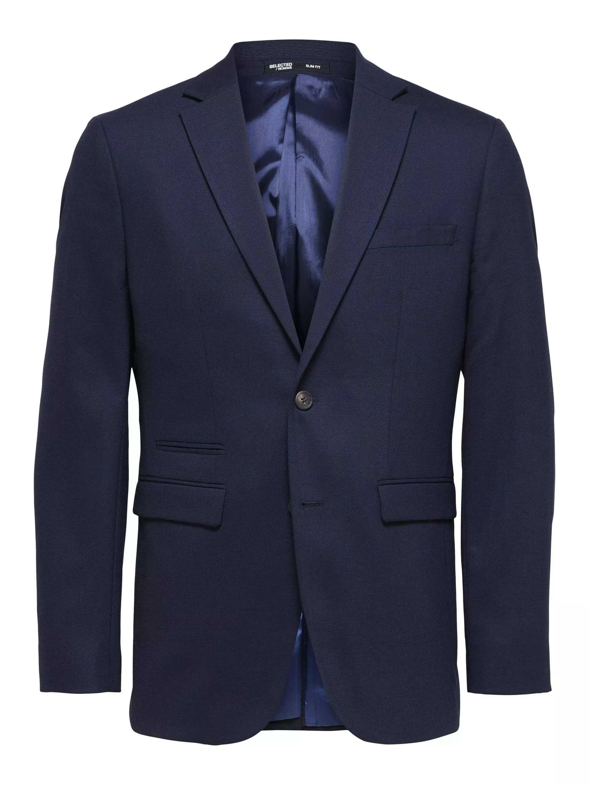 BLAZER TISSÉ EN LAINE MÉLANGÉE