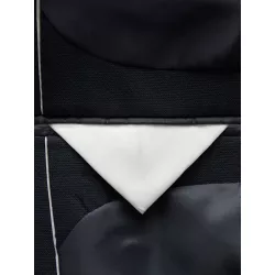 BLAZER TISSÉ EN LAINE MÉLANGÉE