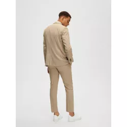 BLAZER TISSÉ EN LAINE MÉLANGÉE