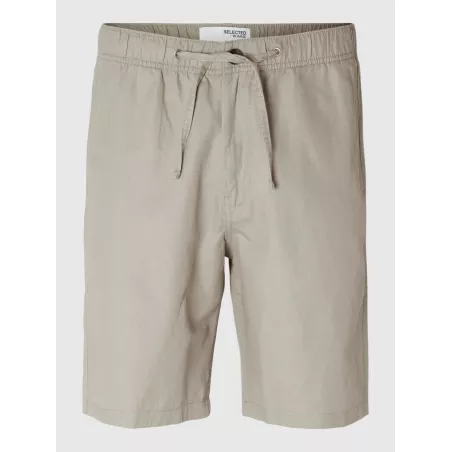 COUPE CLASSIQUE EN LIN MÉLANGÉ SHORT