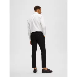 TISSÉ EN LAINE MÉLANGÉE PANTALON