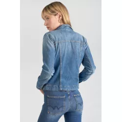 Veste en jeans bleu Lilly