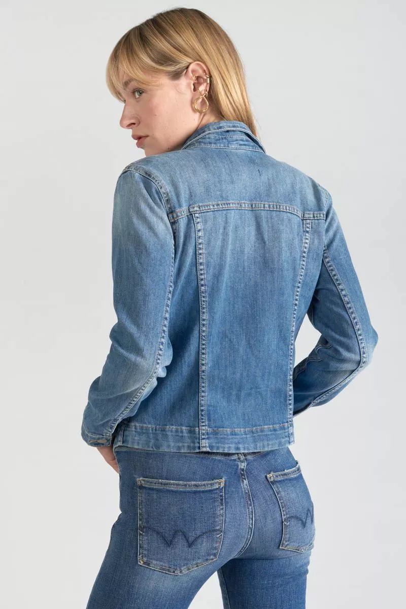 Veste en jeans bleu Lilly