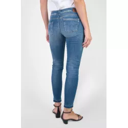 Jeans pulp slim Dionne 7/8ème destroy bleu N°3