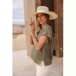 T-Shirt brodé Tarik Ribbon