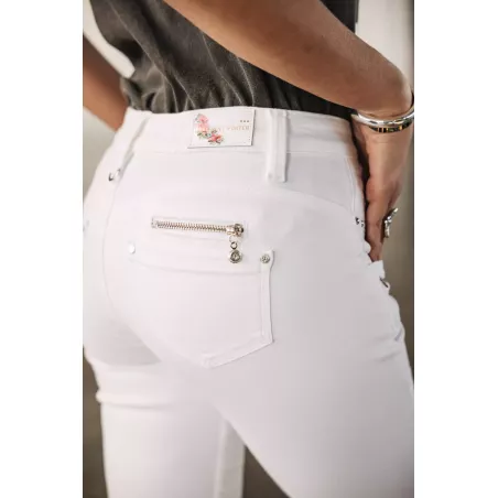 Alexa High Waist Cropped Jeans Skinny