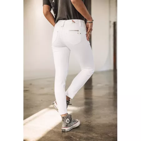 Alexa High Waist Cropped Jeans Skinny