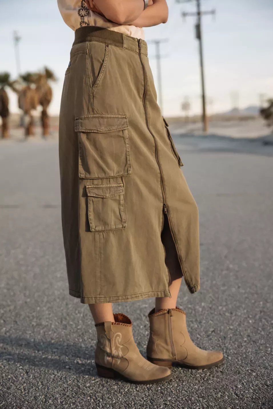 Cargo Zippée Kiana Jazz Jupe