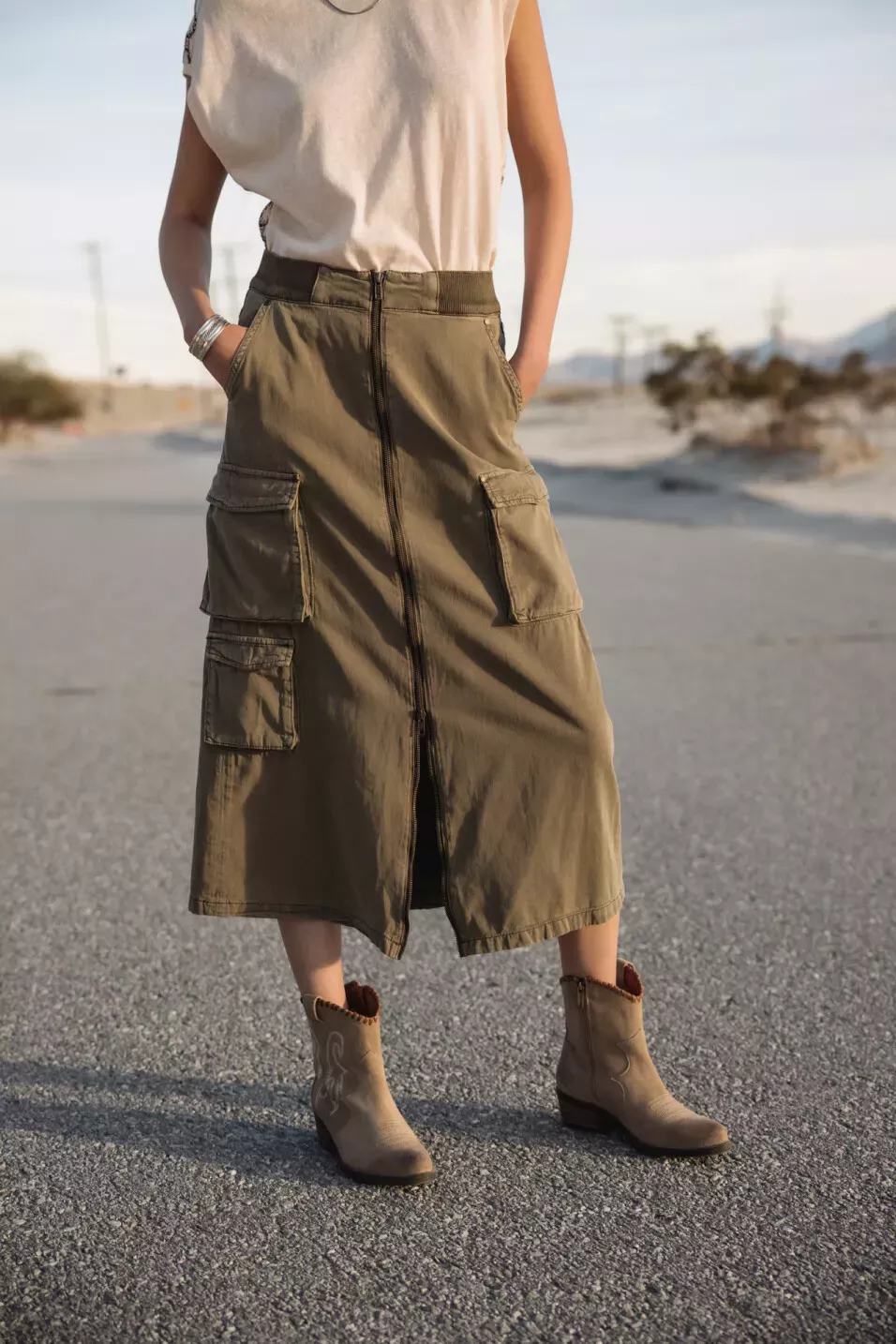 Cargo Zippée Kiana Jazz Jupe