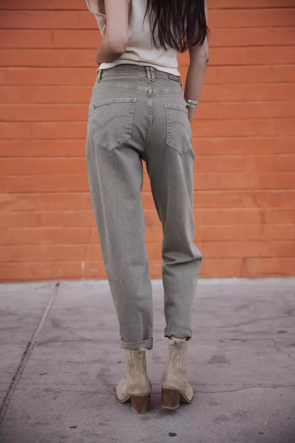Edita Andalousia Pantalon taille haute