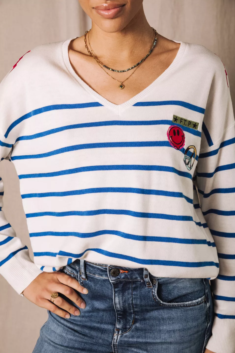 Isabel Stripes Pull marinière