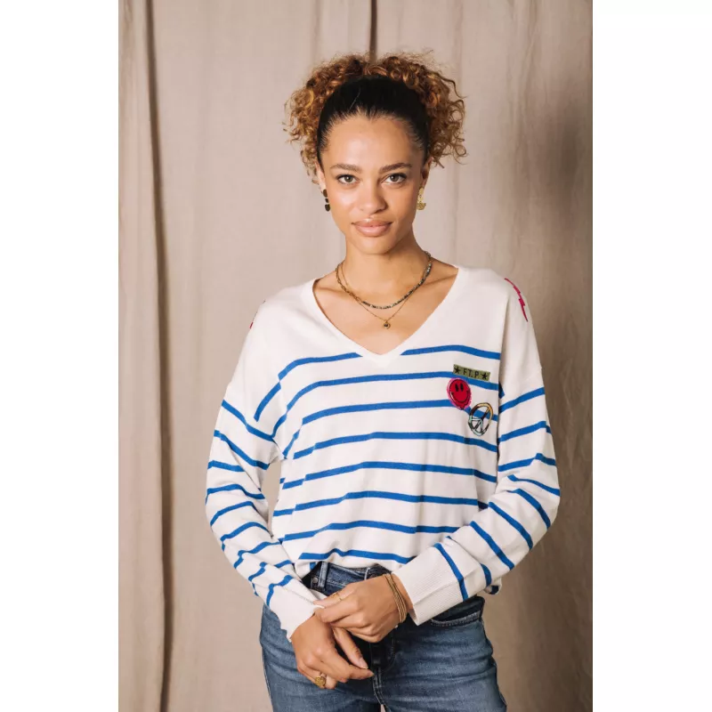 Isabel Stripes Pull marinière