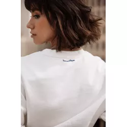 Sweat Imprimé Saudade Hasta La Vista Paillettes