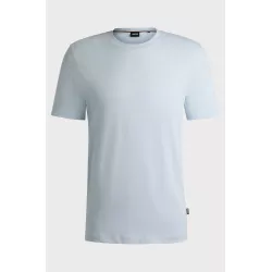 T-shirt en jersey de coton avec logo imprimé en gomme