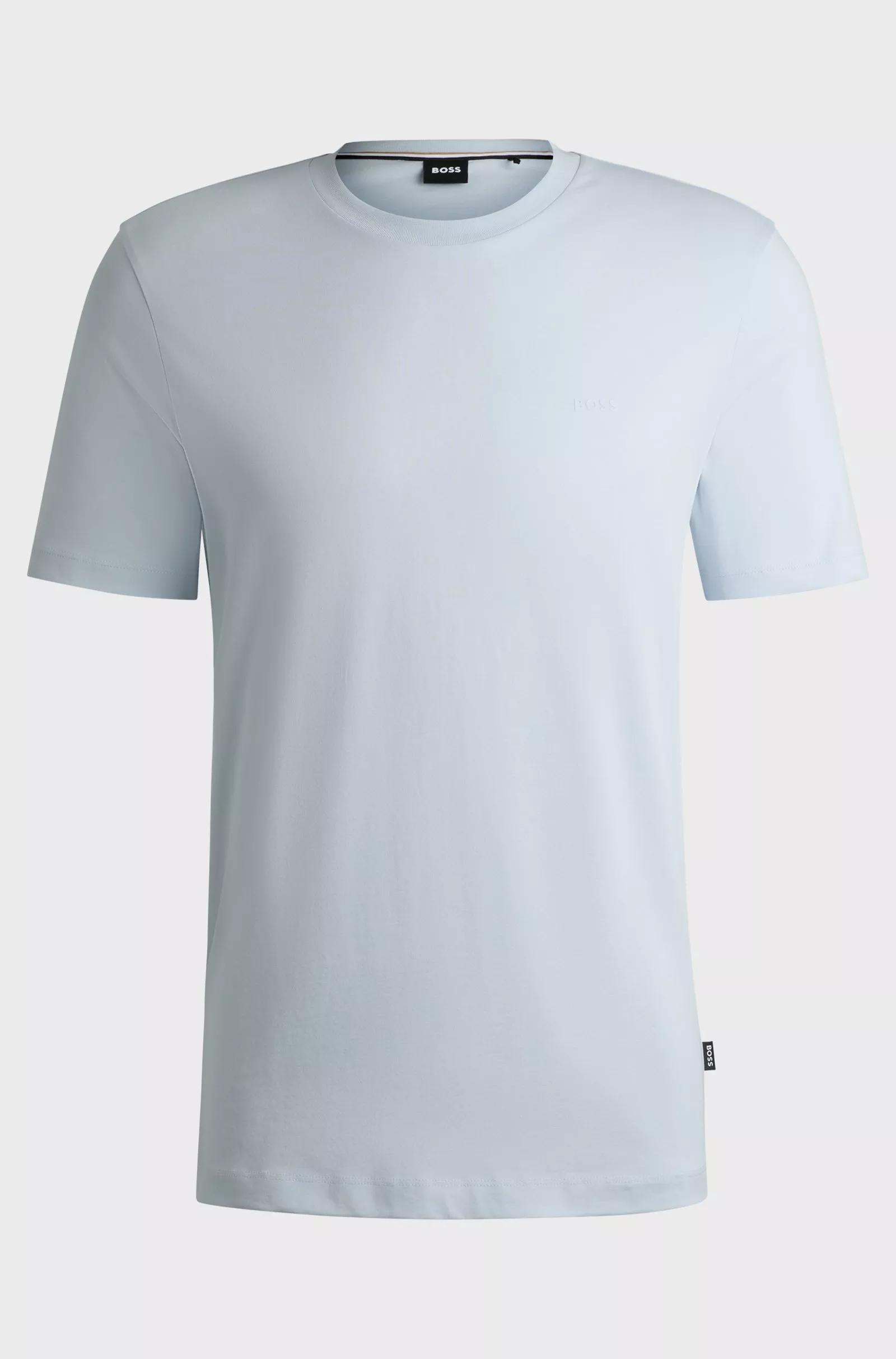 T-shirt en jersey de coton avec logo imprimé en gomme
