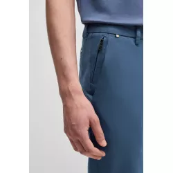Pantalon Slim en coton stretch mélangé