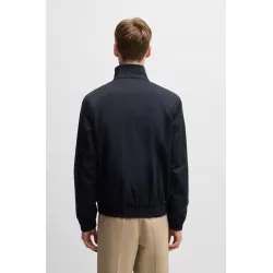 Veste en coton mélangé avec monogramme Double B