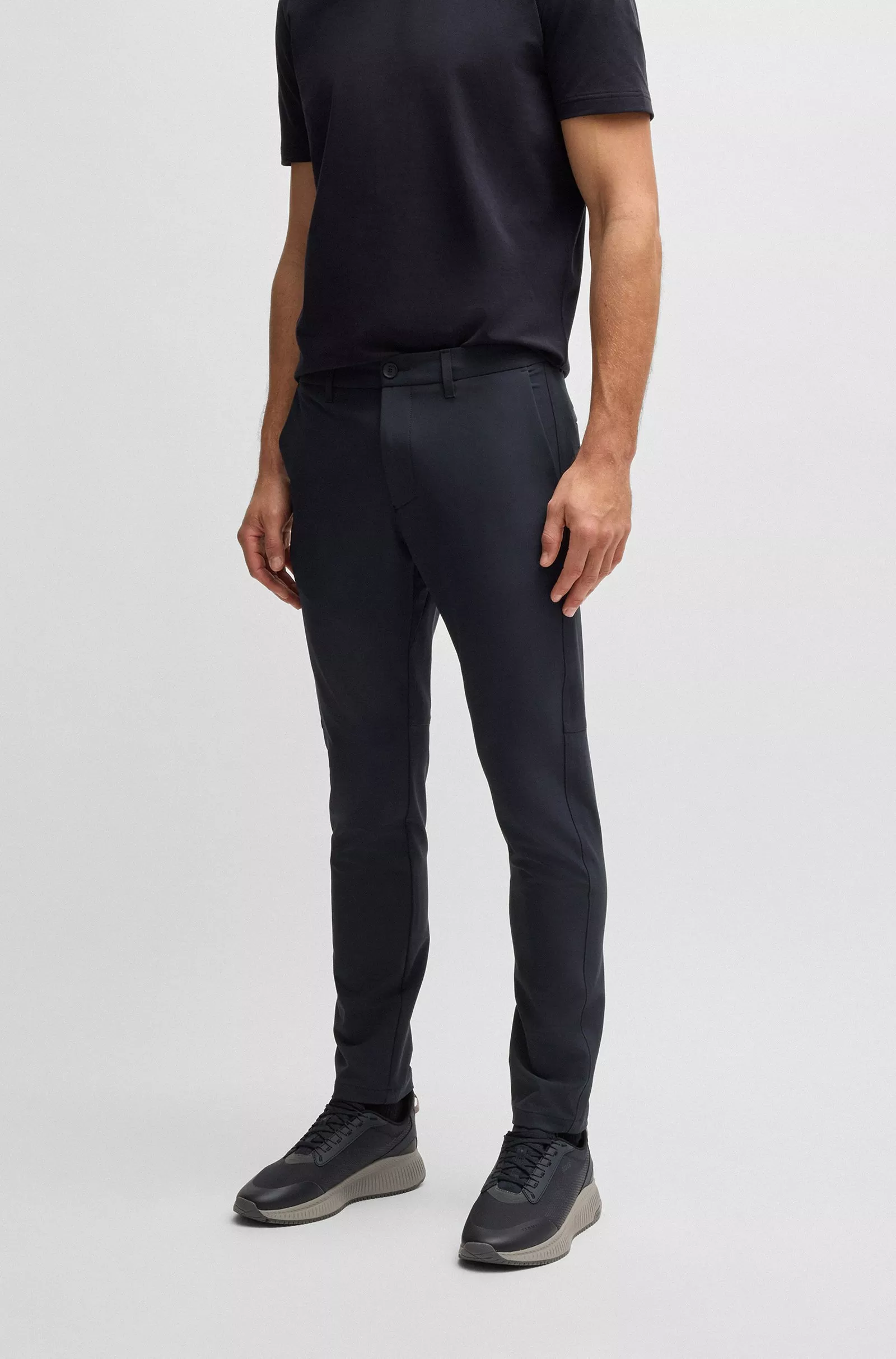 Pantalon Slim en tissu stretch déperlant