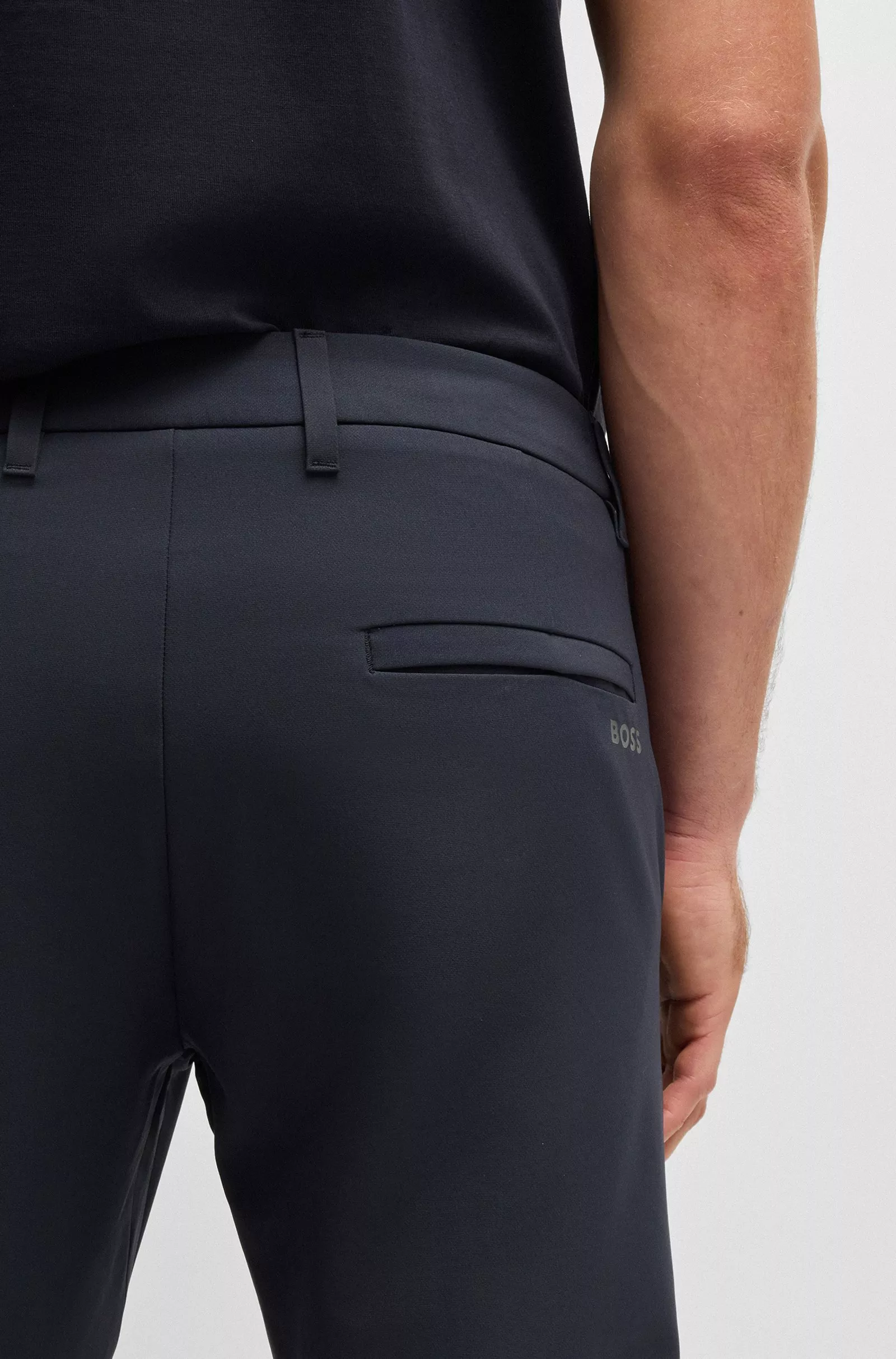 Pantalon Slim en tissu stretch déperlant