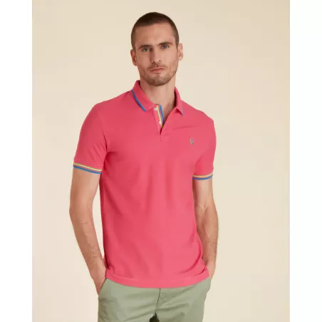 Polo à Détails Fluo