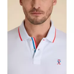 Polo à Détails Fluo