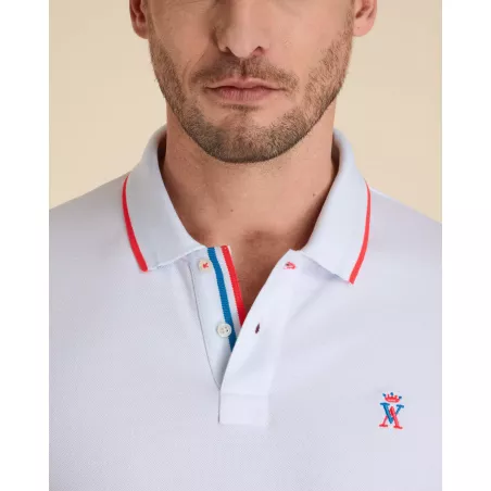 Polo à Détails Fluo