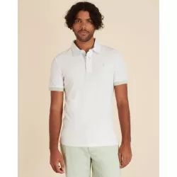 Polo à Détails Imprimé