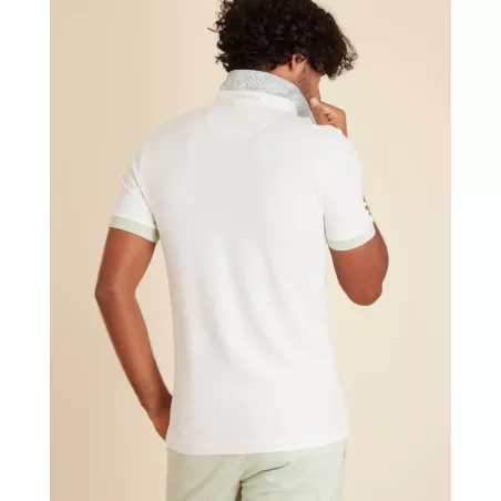 Polo à Détails Imprimé