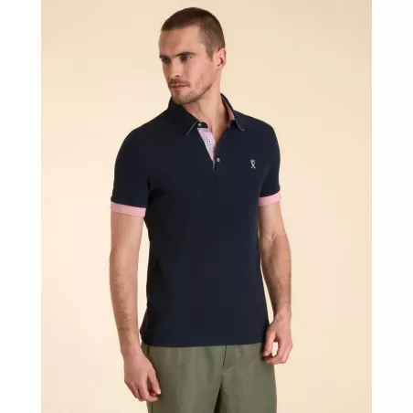 Polo à Détails Imprimé