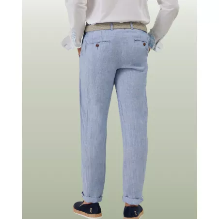 PANTALON LUDO ÉLASTIQUE UNI