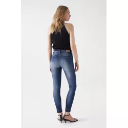 JEANS FAITH PUSH IN CROPPED DÉLAVAGE PREMIUM