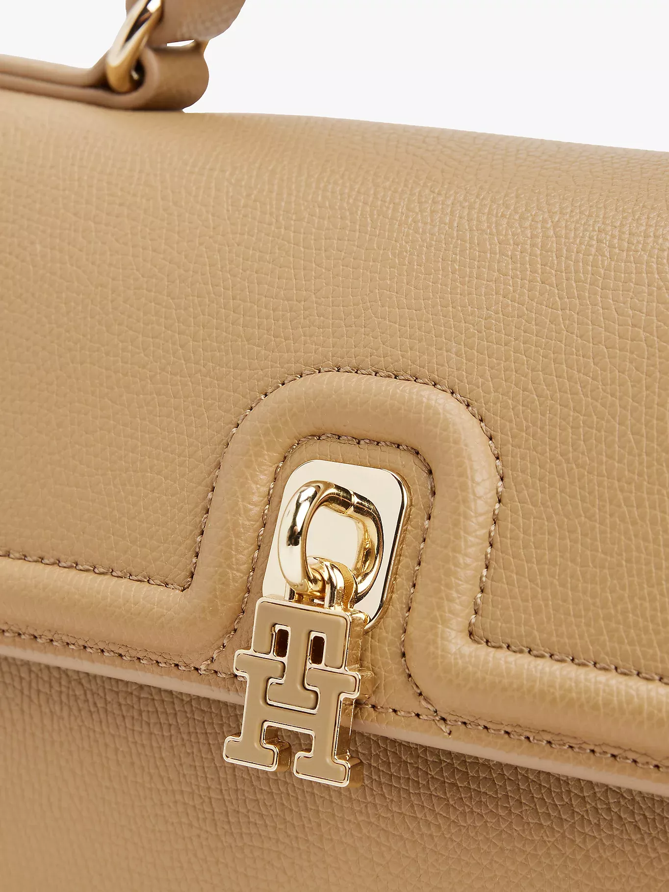 Sac bandoulière à fermoir tournant
