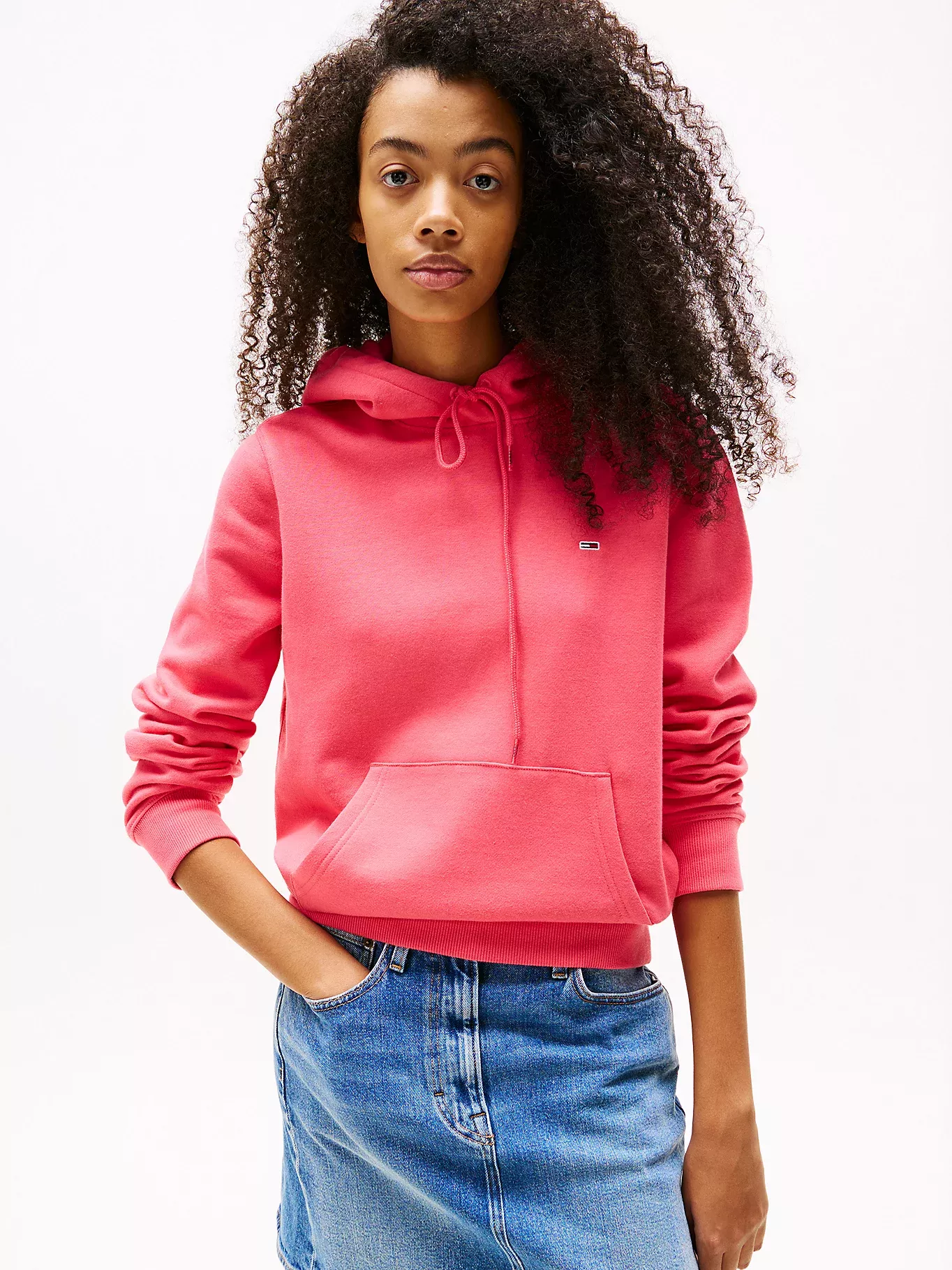 Sweat à capuche à écusson drapeau