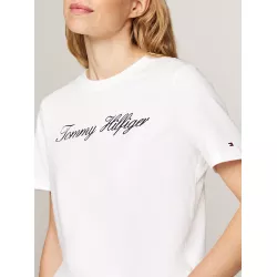 T-shirt à logo cursive