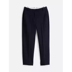 Pantalon slim droit coupe courte