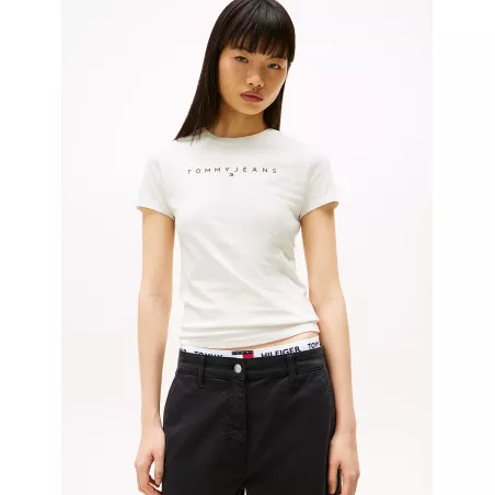 T-shirt ajusté à logo et...